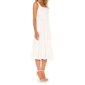 Line & Dot (Revolve.com) Becky Summer Dress White